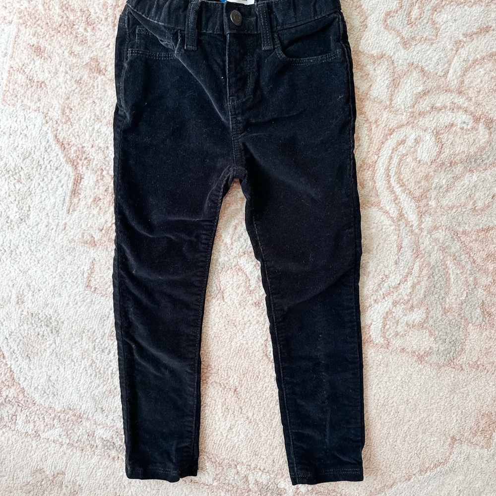 Old Navy Black Corduroy Pants 4T